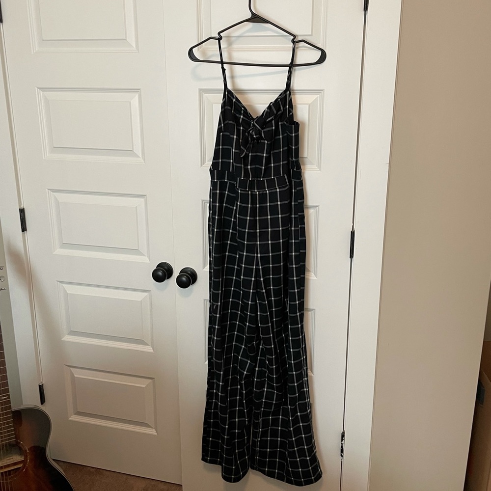 Checkered Jumpsuit